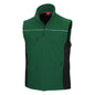 NITRAS MOTION TEX LIGHT, softshell vest, groen/zwart