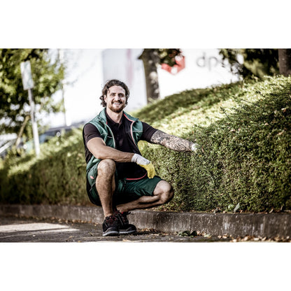 NITRAS MOTION TEX LIGHT, softshell vest, groen/zwart