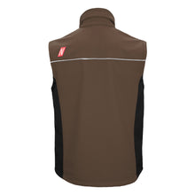 NITRAS MOTION TEX LIGHT, softshell vest, bruin/zwart