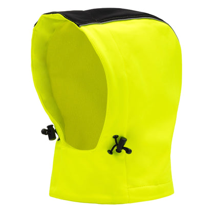 NITRAS afneembare capuchon, neongeel/zwart, OEKO-TEX polyester: 100% | Pak (1 stuk)