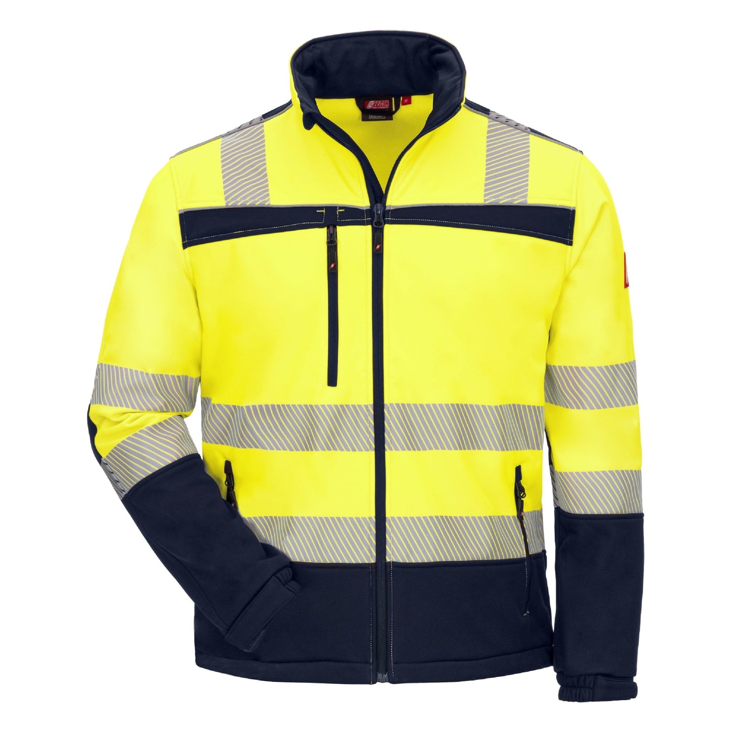 NITRAS MOTION TEX VIZ, softshelljack met hoge zichtbaarheid