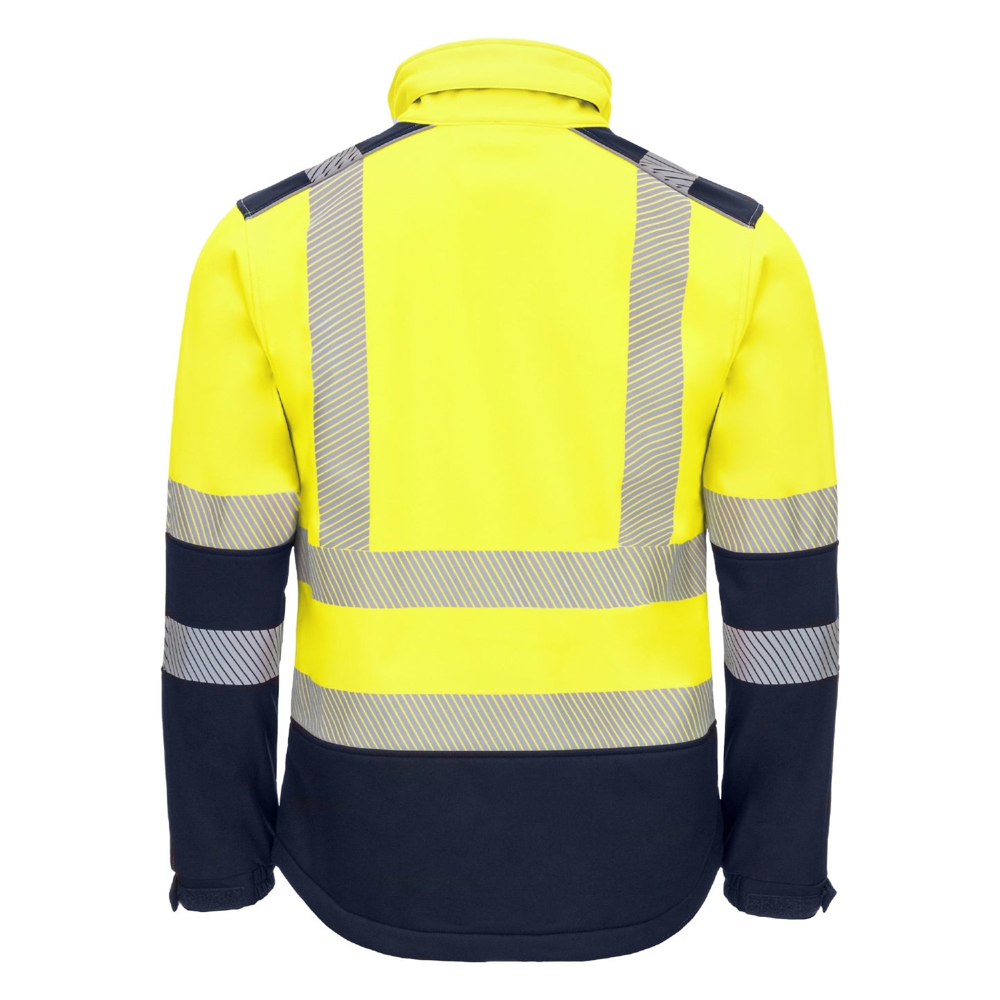 NITRAS MOTION TEX VIZ, softshelljack met hoge zichtbaarheid