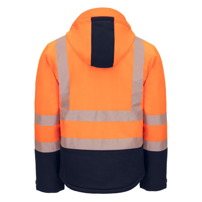 NITRAS MOTION TEX VIZ PLUS, wintersoftshelljack met hoge zichtbaarheid