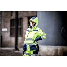 NITRAS TAEKI snijbeschermingshandschoenen, blauw/zwart