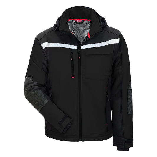 NITRAS MOTION TEX PLUS, softshell jas, zwart