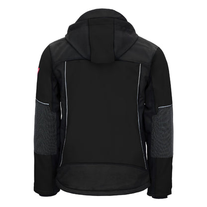 NITRAS MOTION TEX PLUS, softshell jas, zwart