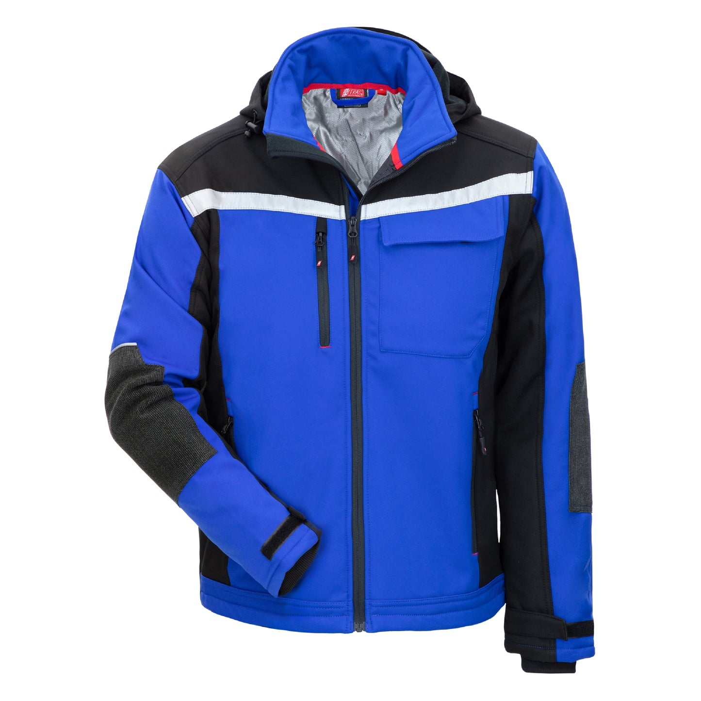 NITRAS MOTION TEX PLUS, softshell jas, koningsblauw/zwart