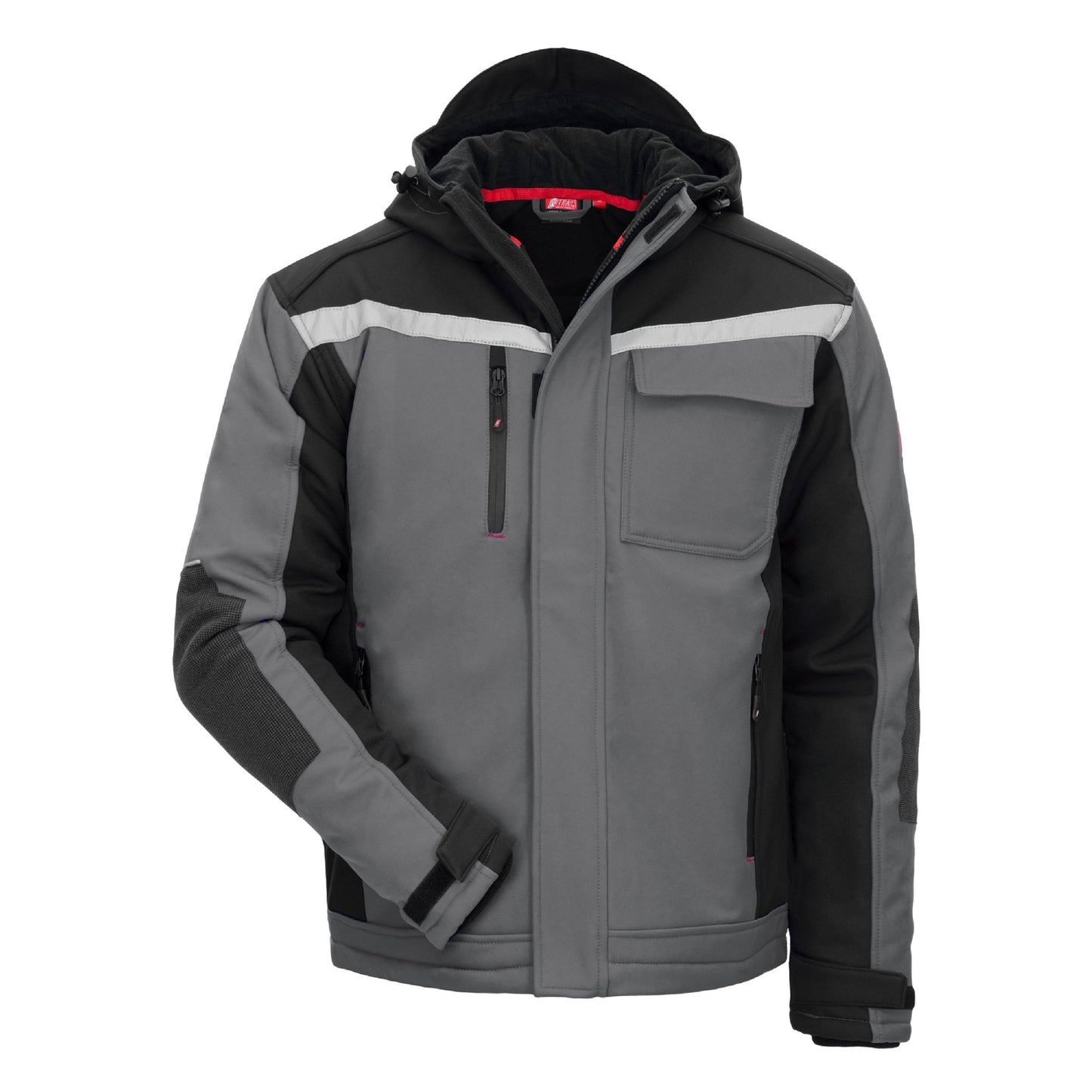 NITRAS MOTION TEX PLUS, winterjas, grijs/zwart