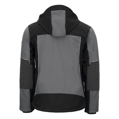 NITRAS MOTION TEX PLUS, softshell jas, grijs/zwart
