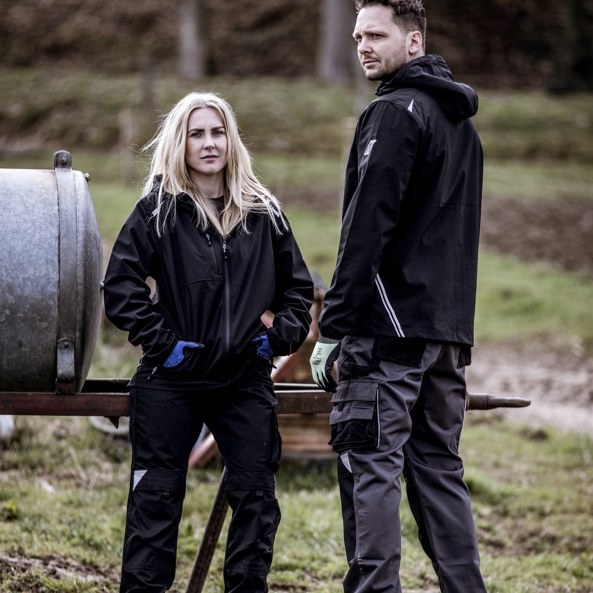 NITRAS MOTION TEX LIGHT, windjack, zwart