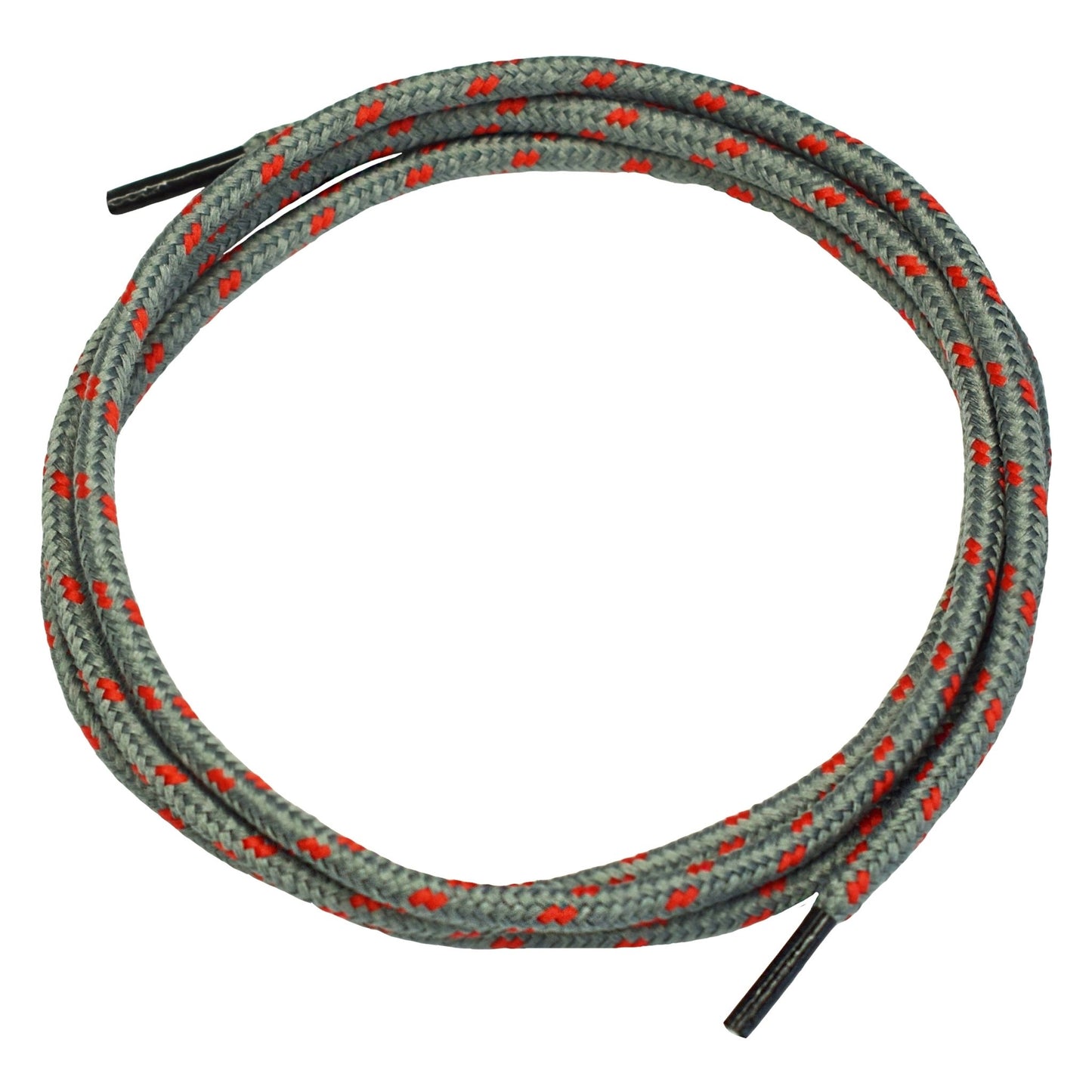 NITRAS schoenveters, grijs/rood | Pakket (1 paar)