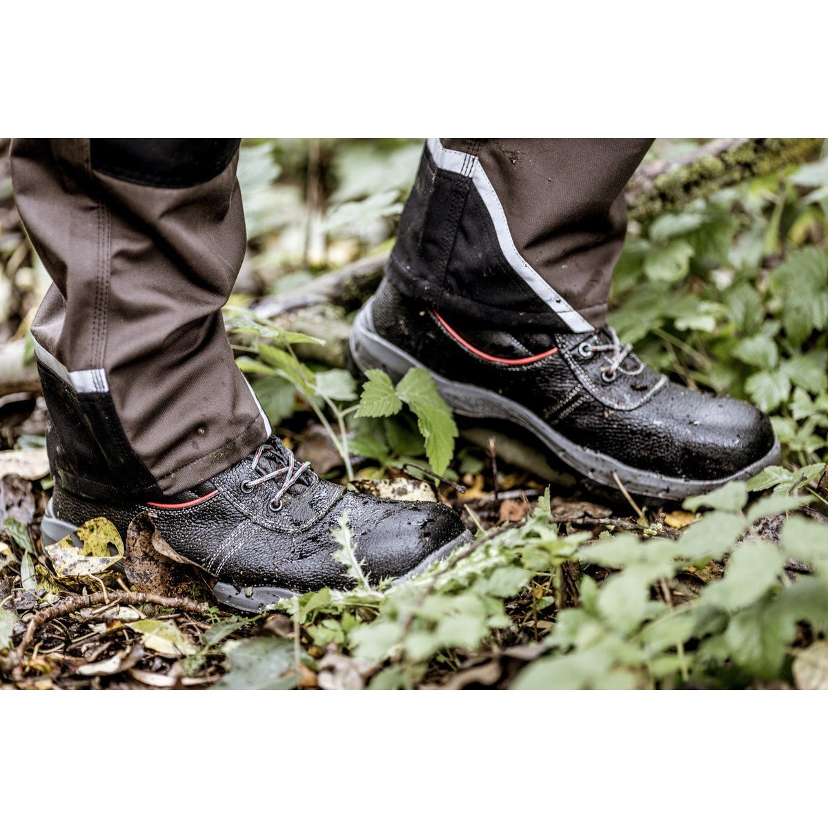 NITRAS STEP MID MF, S3 veiligheidslaarzen, middelhoog, zwart