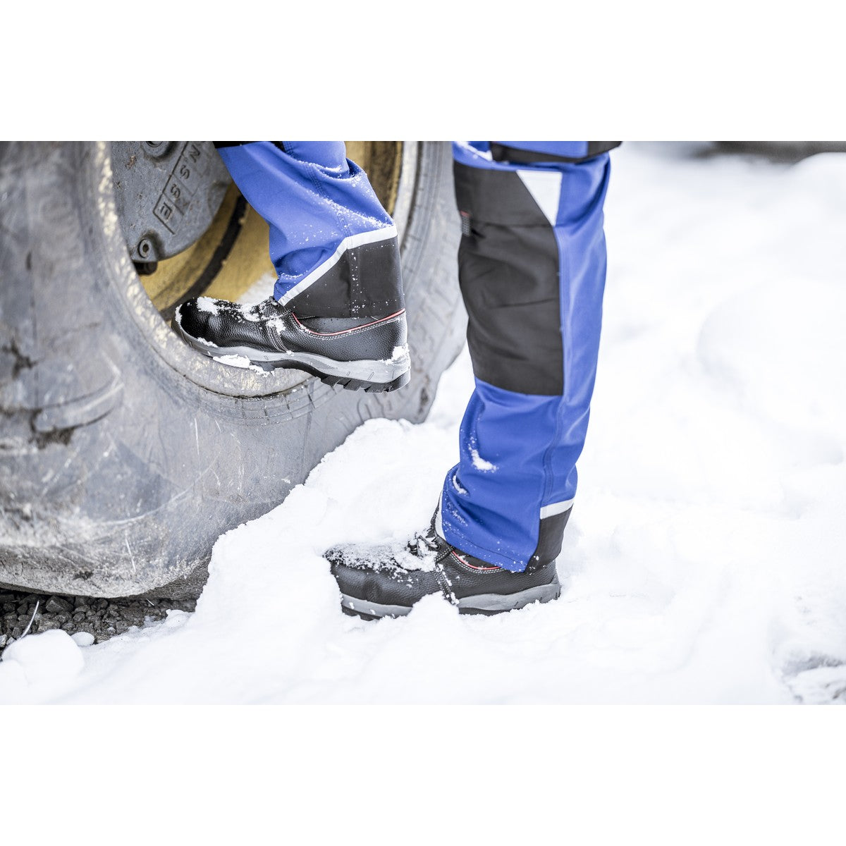 NITRAS STEP MID+ MF W, S3 CI veiligheidswinterlaarzen, halfhoog, zwart