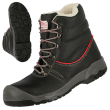 NITRAS STEP MID+ W, S3 veiligheidswinterlaarzen, middelhoge hoogte, zwart