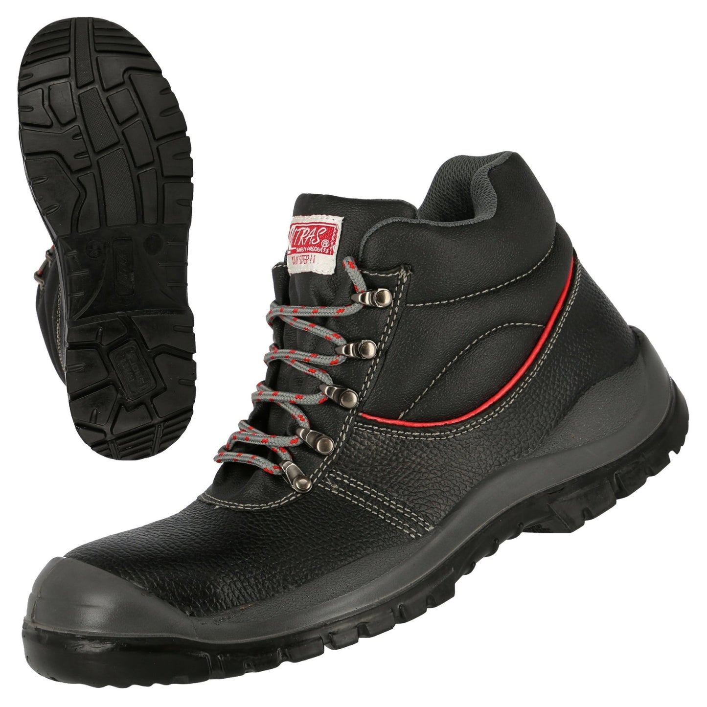 NITRAS STEP MID, S3 veiligheidslaarzen, middelhoog, zwart