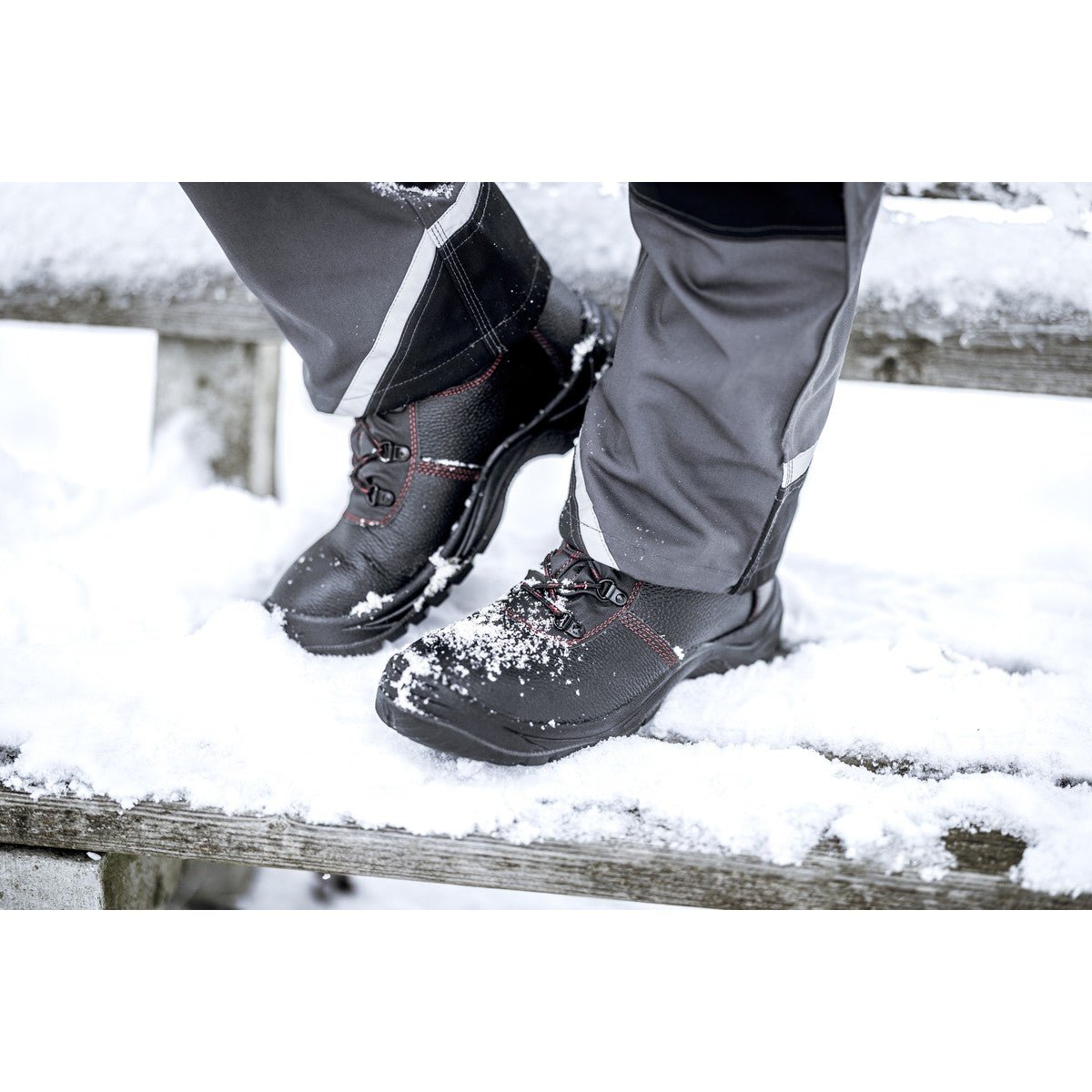 NITRAS BASIC STEP MID+ W, S3 CI veiligheidswinterlaarzen, halfhoog, zwart