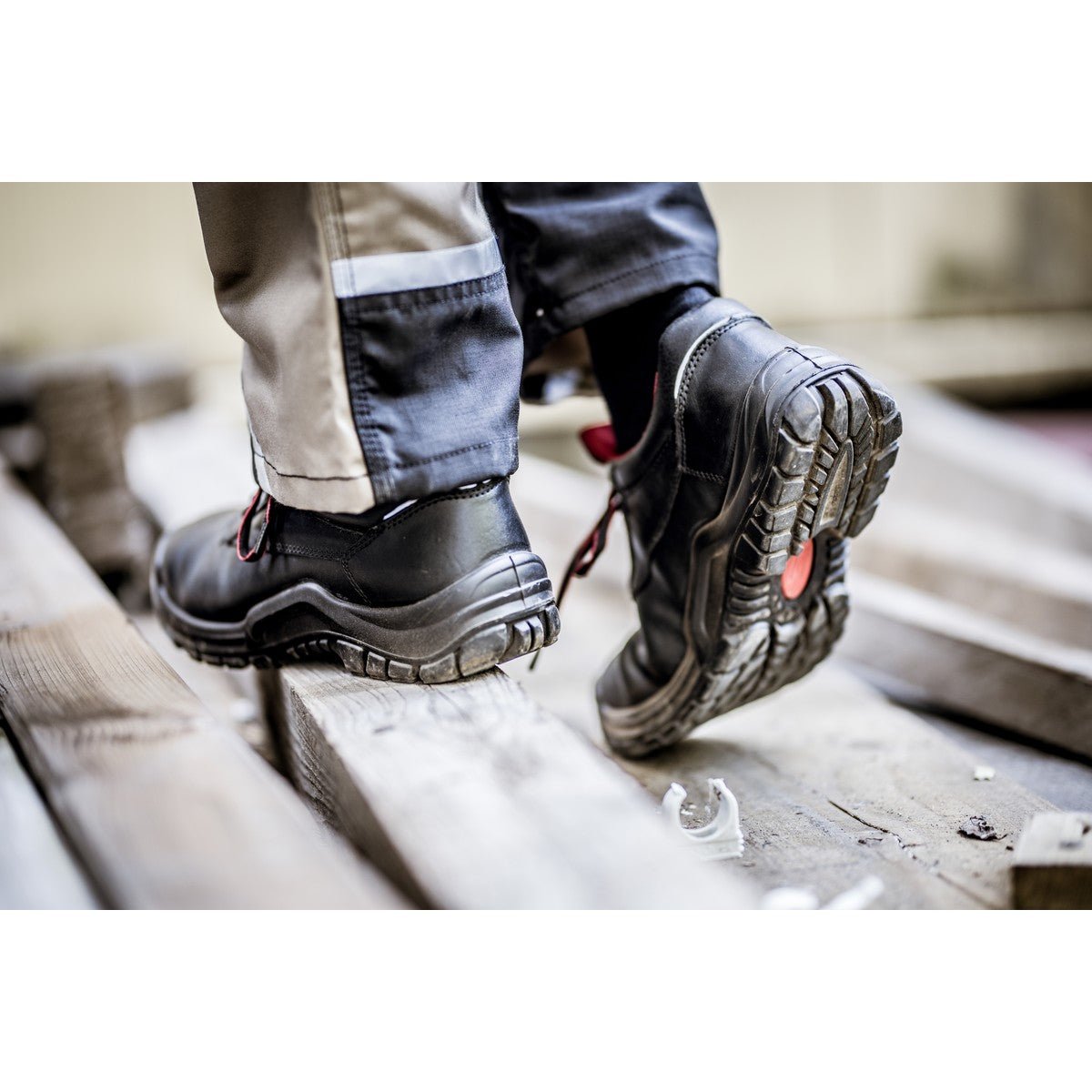 NITRAS POWER STEP, S3 HRO SRC veiligheidsschoenen, zwart