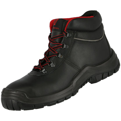 NITRAS POWER STEP MID, S3 HI HRO veiligheidslaarzen, halfhoog, zwart