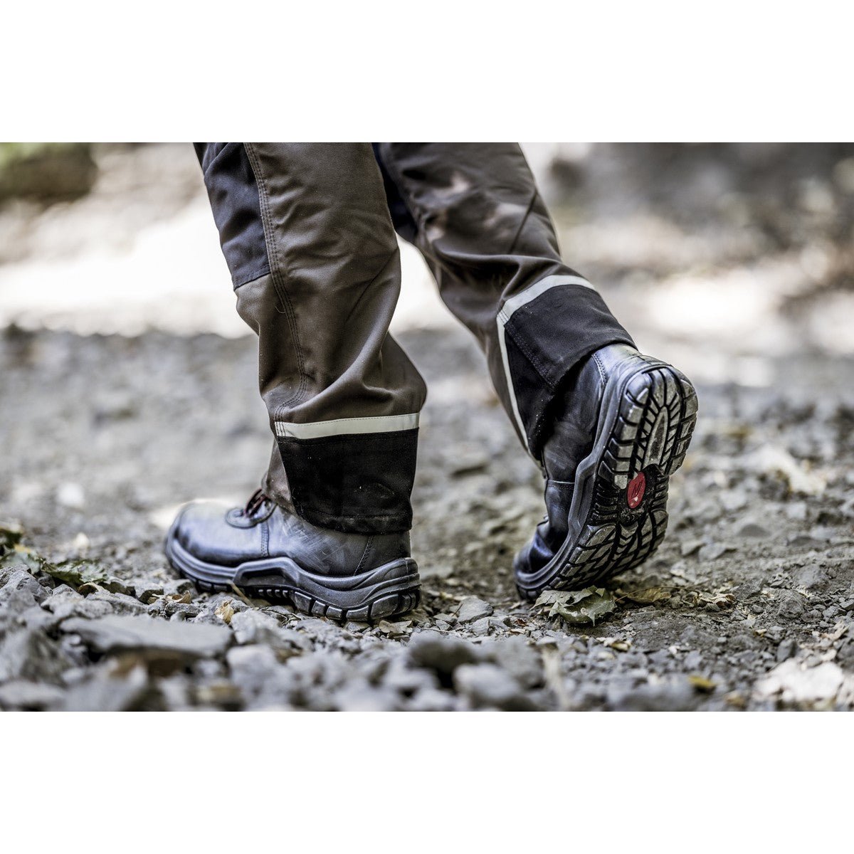 NITRAS POWER STEP MID, S3 HI HRO veiligheidslaarzen, halfhoog, zwart