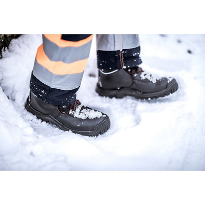 NITRAS POWER STEP MID+, S3 CI HI HRO SRC veiligheidswinterlaarzen, halfhoog, zwart