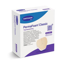 Hartmann PermaFoam Classic Tracheostomie 8x8cm P10 | Pak (10 stuks)