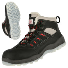 NITRAS SPORT STEP MID W, S3 CI veiligheidswinterlaarzen, halfhoog, zwart