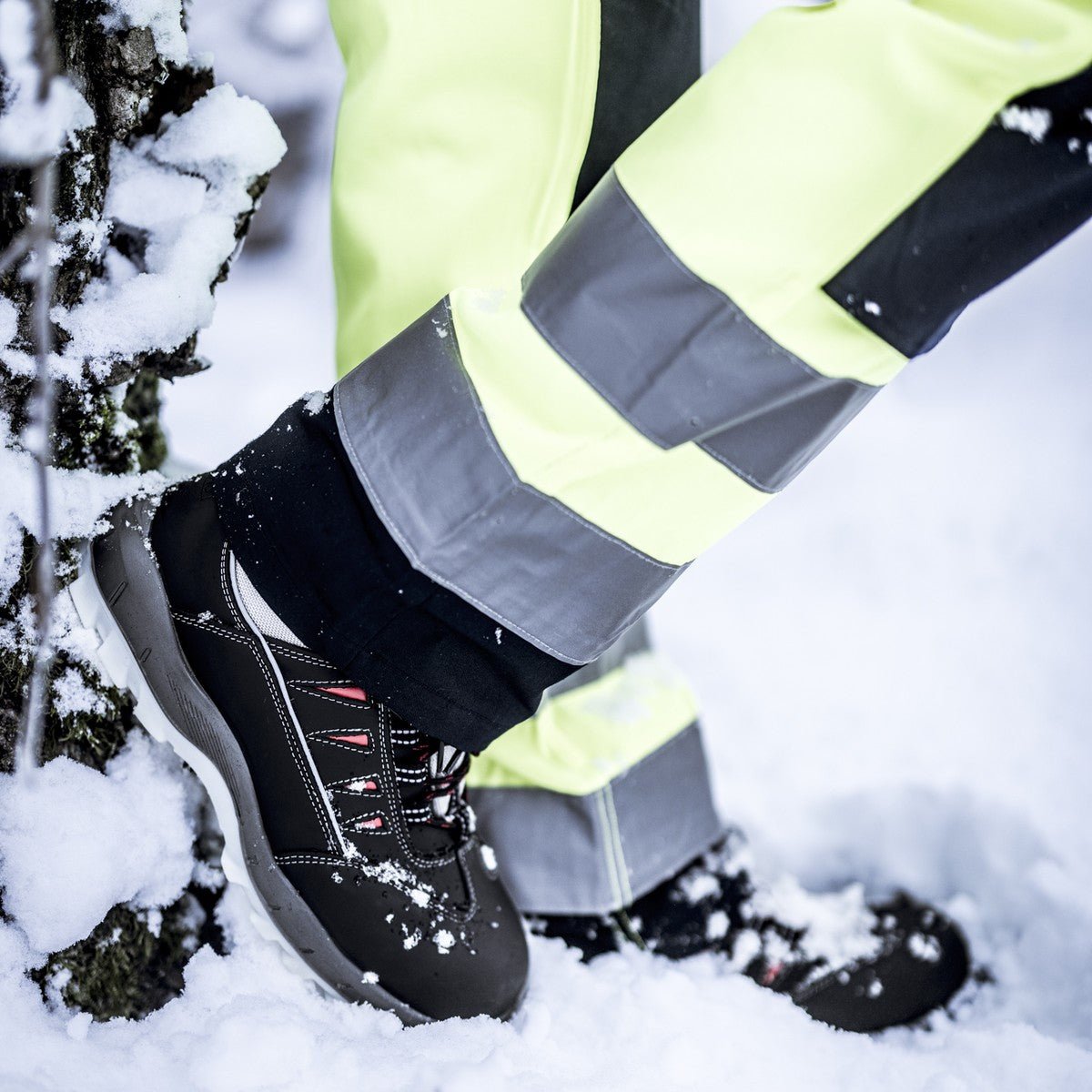 NITRAS SPORT STEP MID W, S3 CI veiligheidswinterlaarzen, halfhoog, zwart