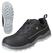 NITRAS SPORT STEP FIT, lage veiligheidsschoenen, zwart
