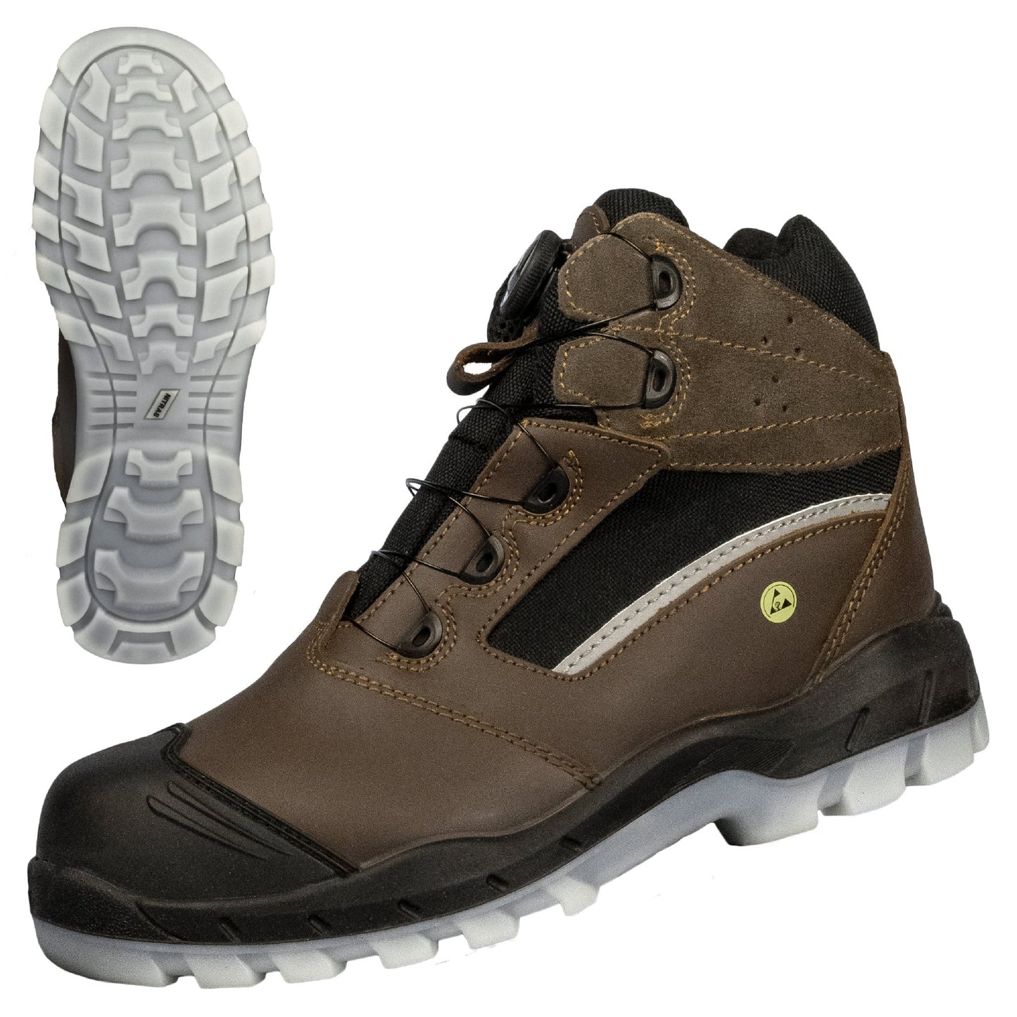 NITRAS TOUGH STEP MID FIT, S7S CI FO SR veiligheidslaarzen, halfhoog