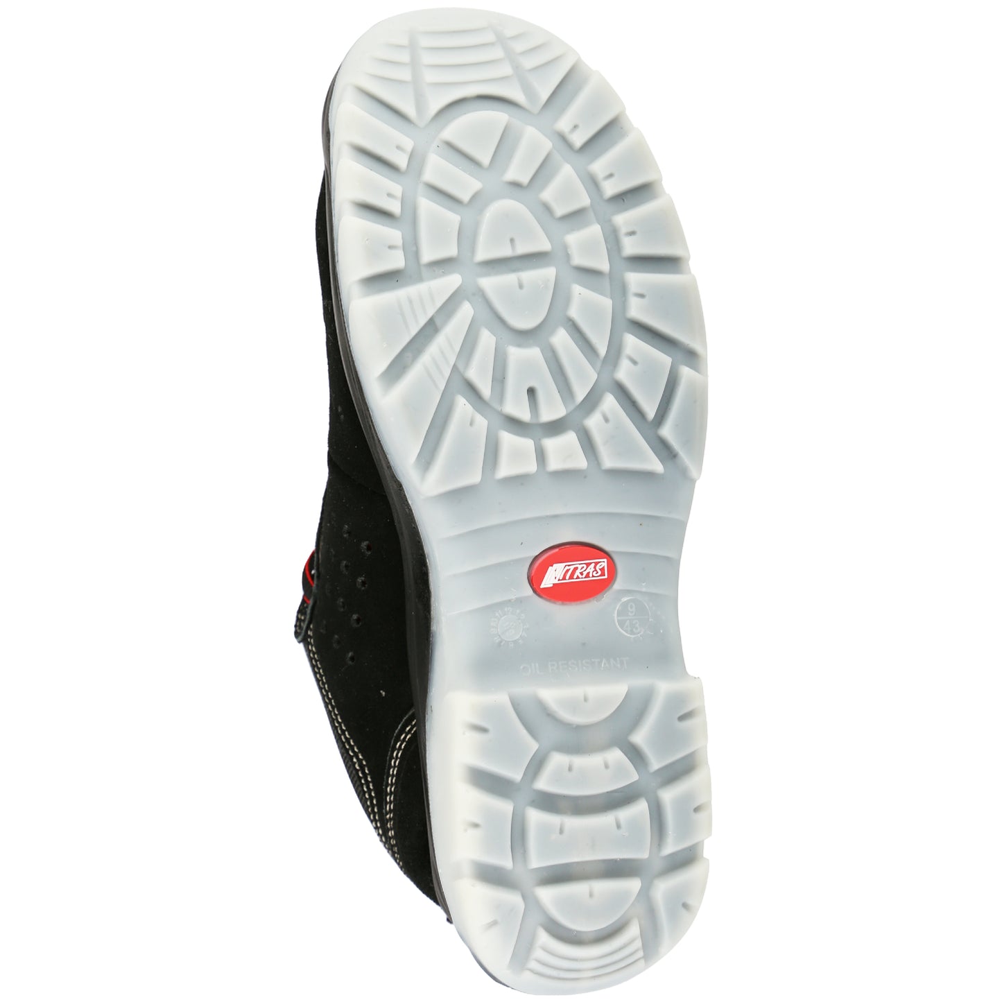 NITRAS EASY STEP P, S1P veiligheidsschoenen, zwart