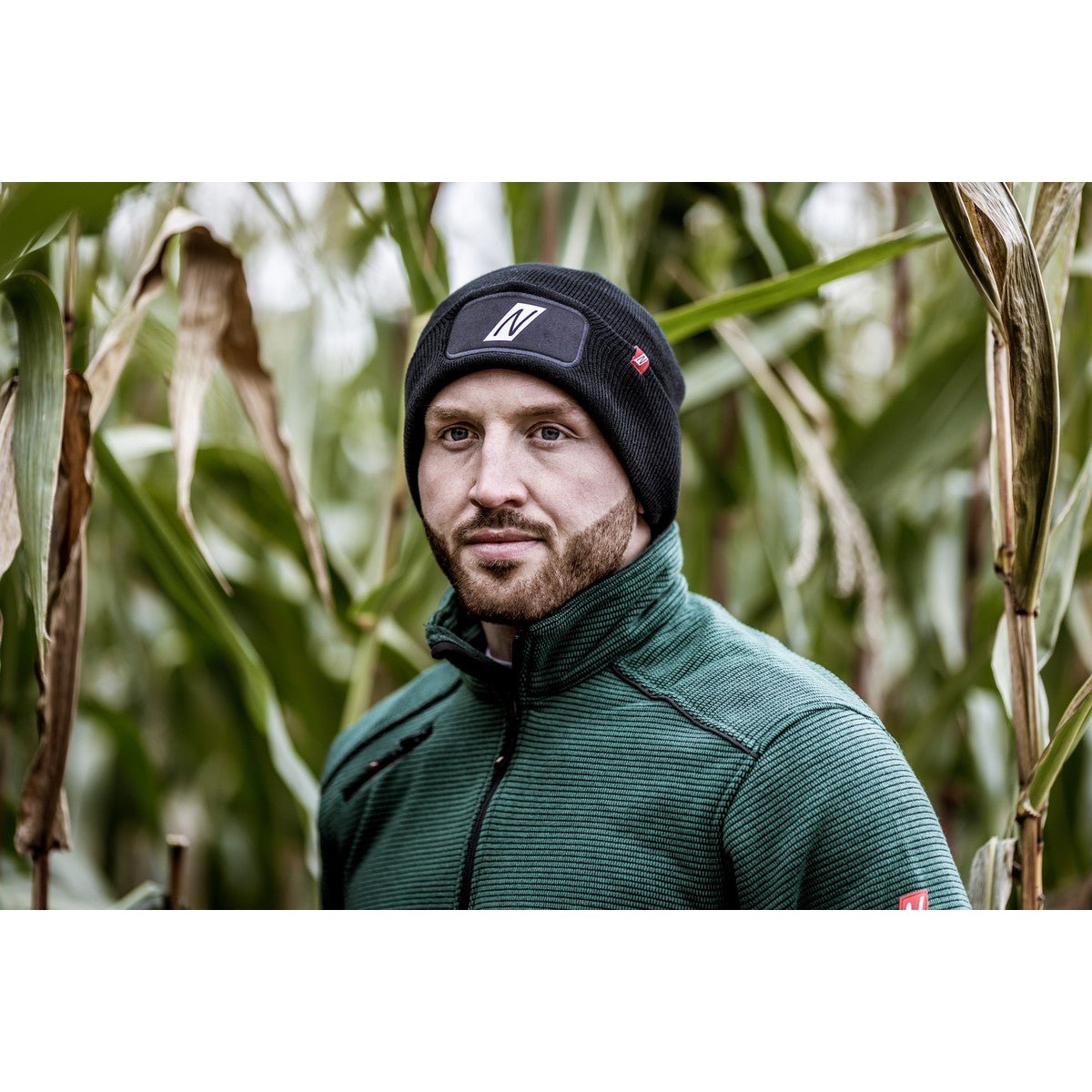 NITRAS gebreide muts, zwart polyacryl: 100% | Pak (1 stuk)