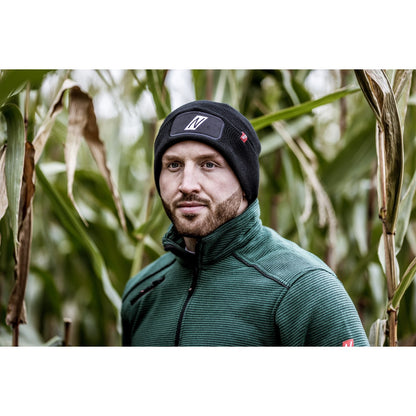 NITRAS gebreide muts, zwart polyacryl: 100% | Pak (1 stuk)