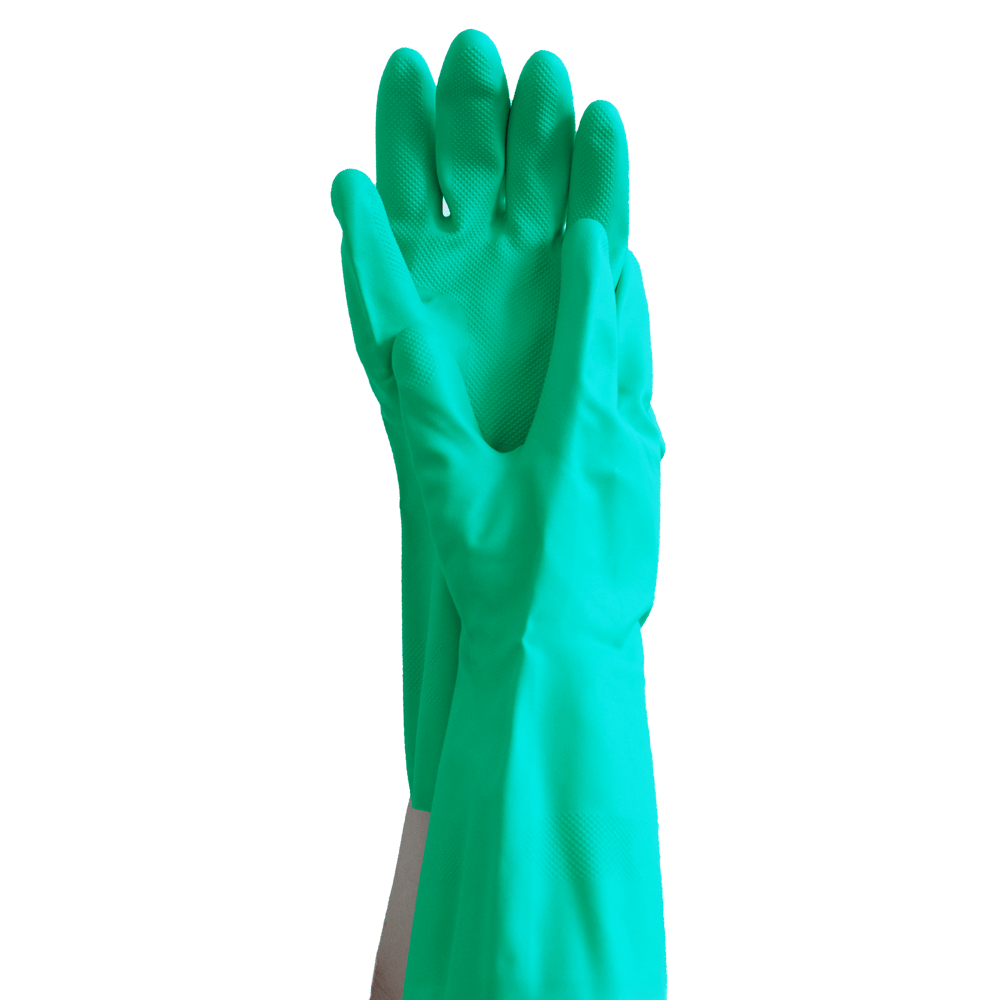 MaiMed-Safety touch chemicaliënbestendige handschoen nitril, groen