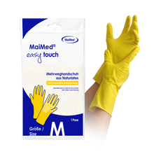 MaiMed huishoudhandschoenen easy touch, geel