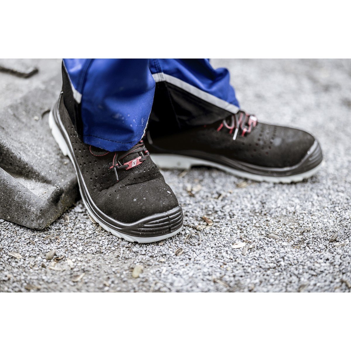 NITRAS MICRO STEP, S1P veiligheidsschoenen, zwart