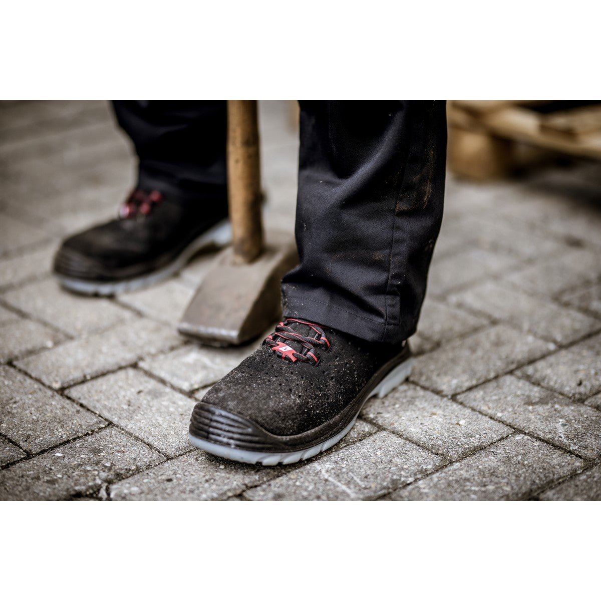 NITRAS MICRO STEP MID, S1 P veiligheidslaarzen, halfhoog, zwart