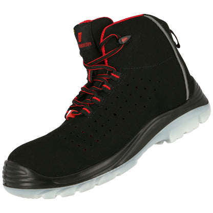 NITRAS MICRO STEP MID, S1 P veiligheidslaarzen, halfhoog, zwart