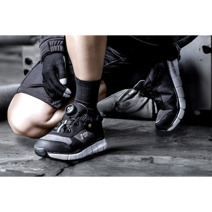 NITRAS SONIC STEP FIT, S3S FO HRO SC SR lage veiligheidsschoenen, grijs / zwart