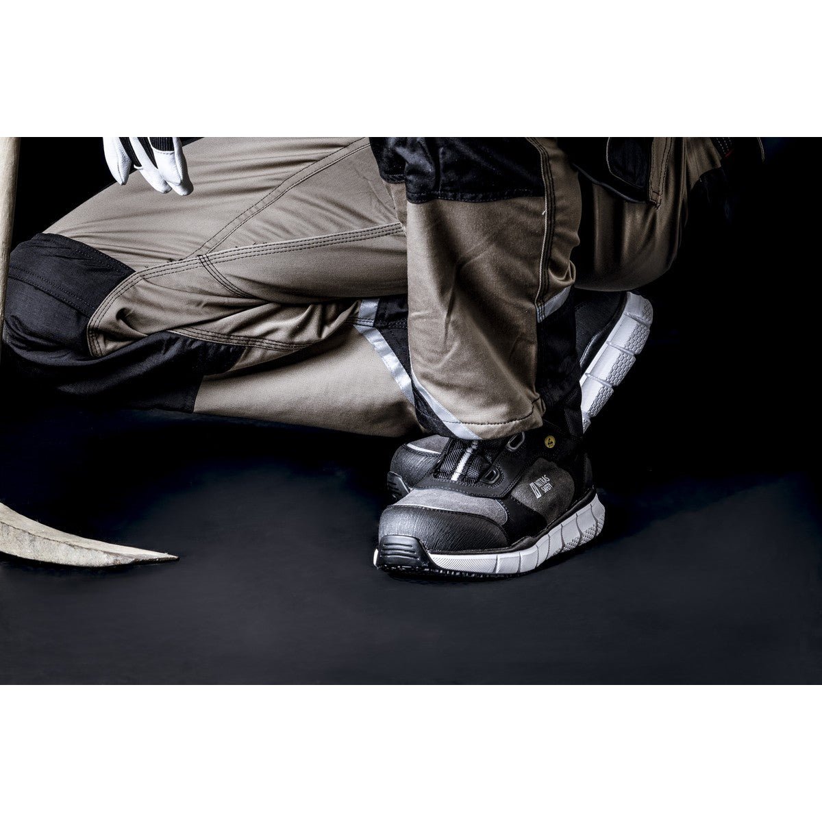 NITRAS SONIC STEP MID FIT, S3S FO HRO SC SR, veiligheidslaarzen, halfhoog