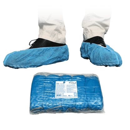 MaiMed-Cover ABS overschoenen wegwerpoverschoenen van PP, blauw, 50 stuks/pak. | Pak (50 stuks)