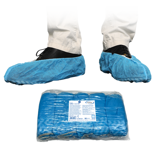 MaiMed-Cover ABS overschoenen wegwerpoverschoenen van PP, blauw, 50 stuks/pak. | Pak (50 stuks)