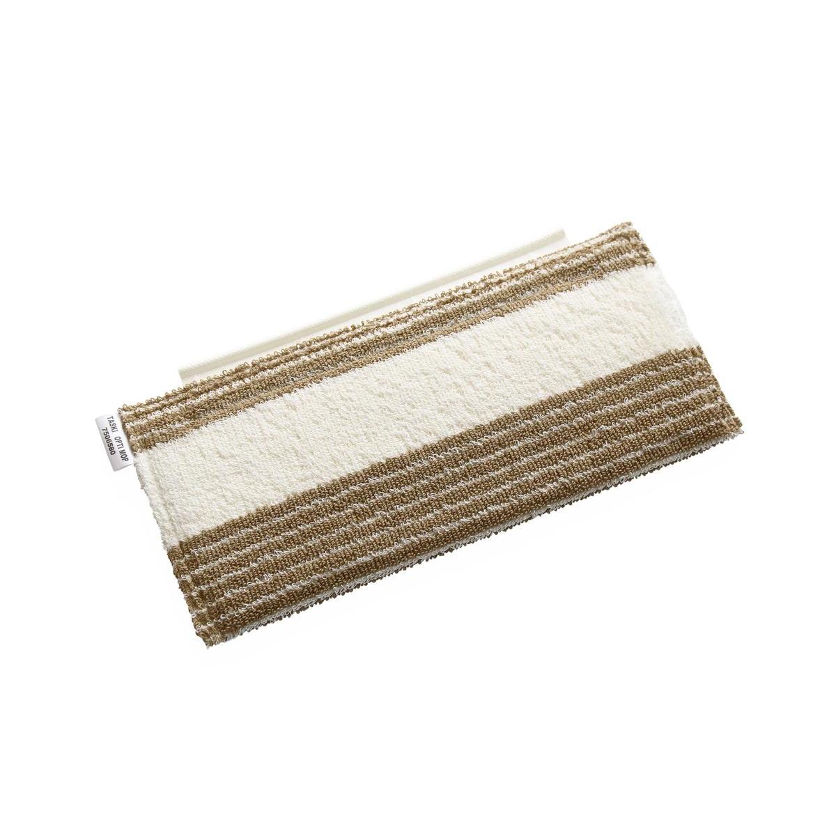 De TASKI Opti Mop 30 microvezeldoek van Diversey Deutschland GmbH & Co. OHG, wasbaar tot 95°C, optimaliseert het reinigingseffect - ideaal voor professionals. Verpakking: doos met 2 verpakkingen.