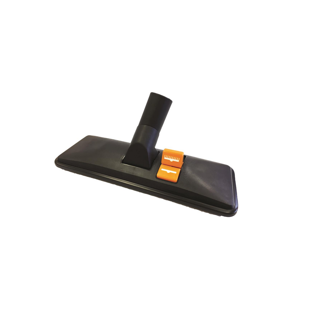 De TASKI AERO combi-glijmondstuk 32mm van Diversey Deutschland GmbH & Co. OHG, voor TASKI AERO (1 stuk), overtuigt met centrale aansluitbuis en oranje schakelaar - ideaal voor veelzijdige en efficiënte reiniging.