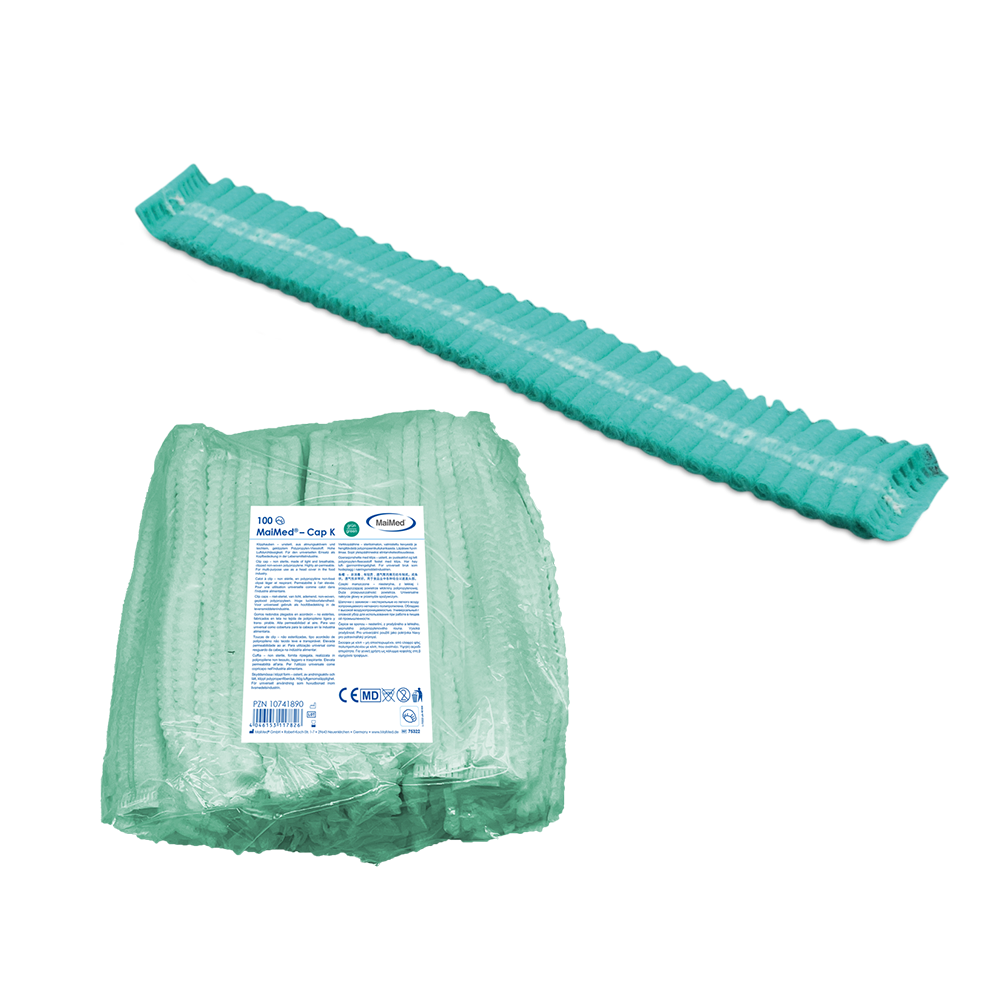 MaiMed-Cap K, clipdop van PP, 100 stuks/zak