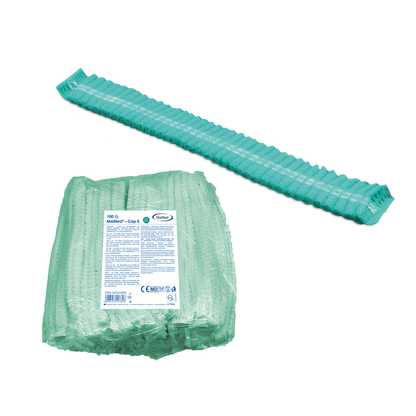 MaiMed-Cap K, clipdop van PP, 100 stuks/zak