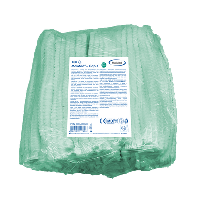 MaiMed-Cap K, clipdop van PP, 100 stuks/zak