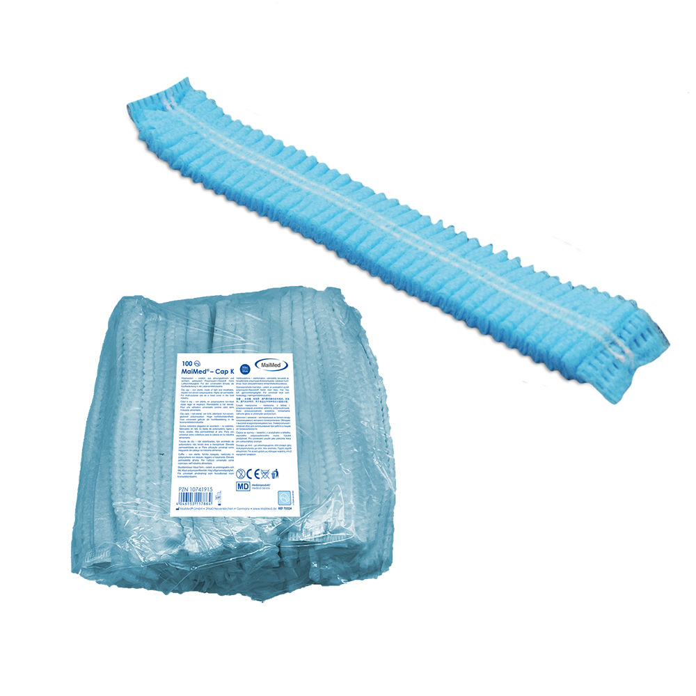 MaiMed-Cap K, clipdop van PP, 100 stuks/zak