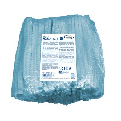 MaiMed-Cap K, clipdop van PP, 100 stuks/zak