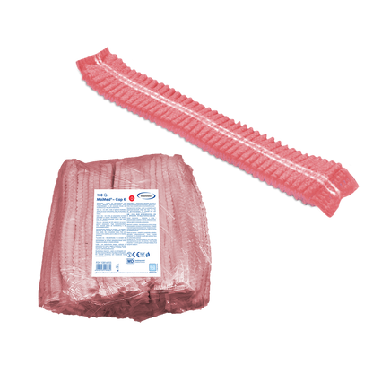 MaiMed-Cap K, clipdop van PP, 100 stuks/zak