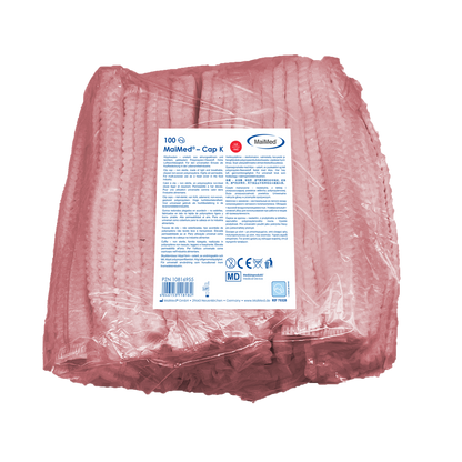 MaiMed-Cap K, clipdop van PP, 100 stuks/zak